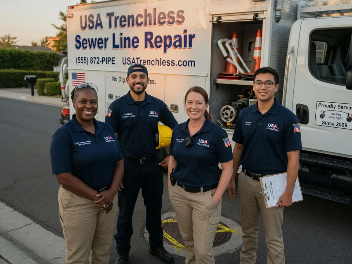 Sewer Line Repair company in Summerfield, LA